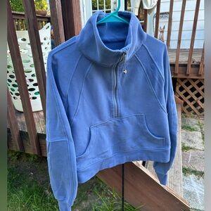 lululemon funnel neck scuba size M/L